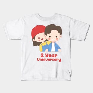 2 year anniversary Kids T-Shirt